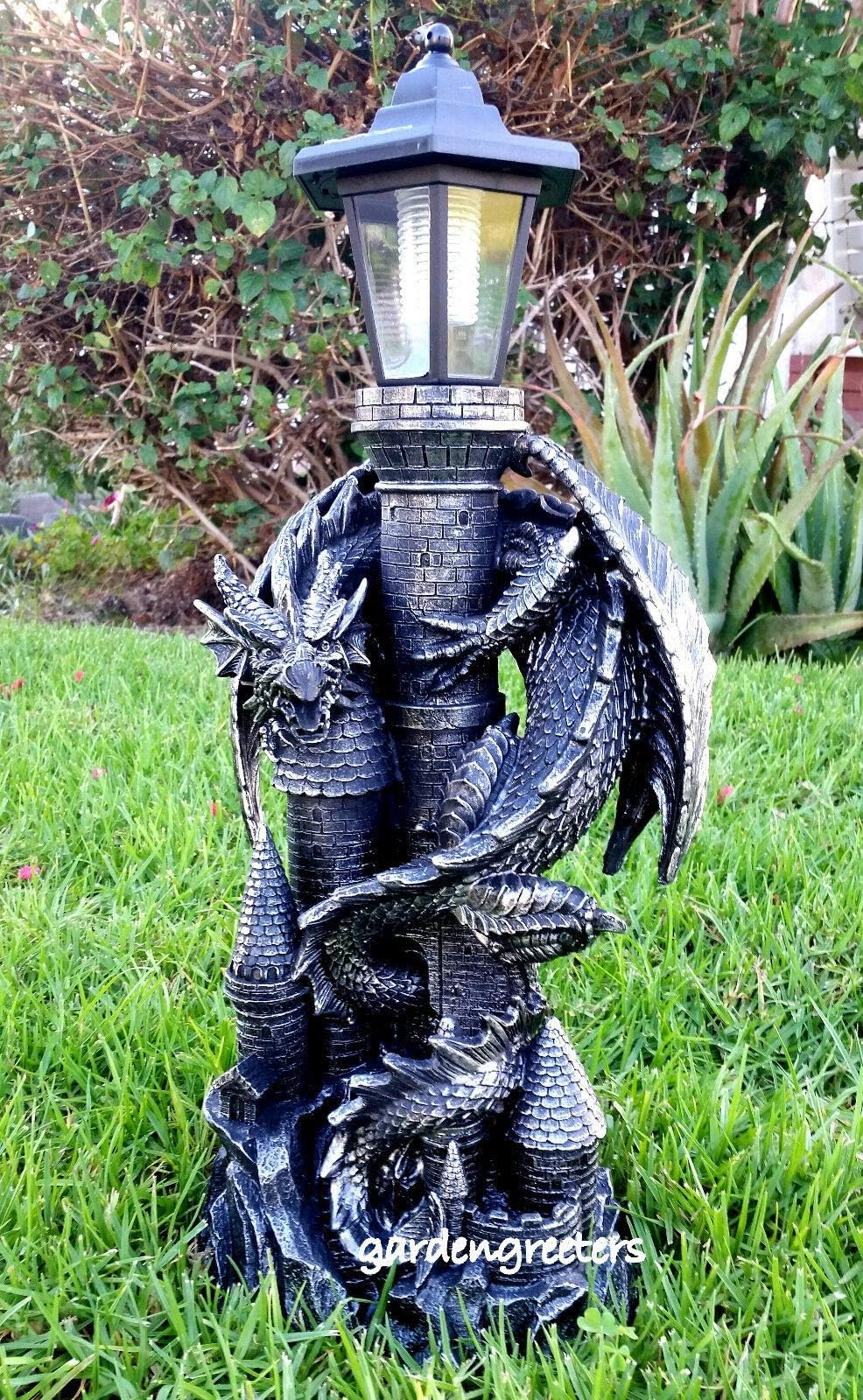 Amazon.com: Hefaxi The Gothic Dragon Garden Statues, 13Inch Dragon ...