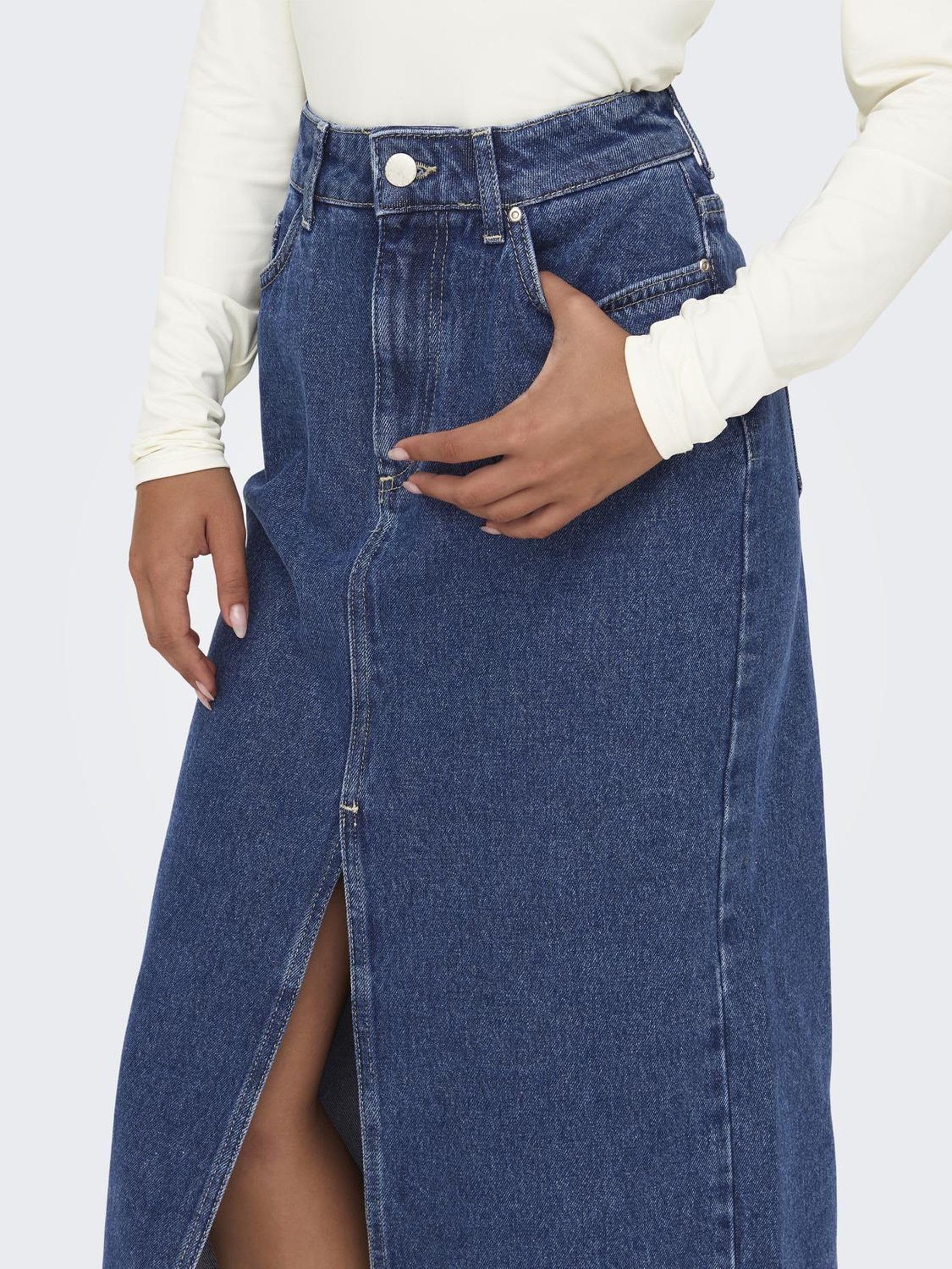 ONLY Jupe en Denim ONLBIANCA Jupe en Denim