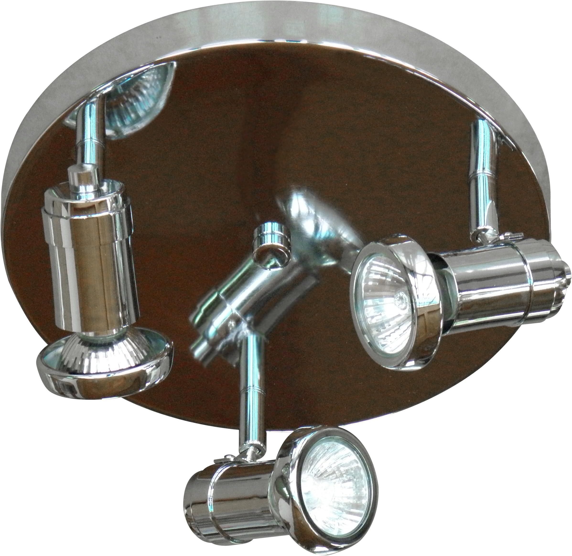 Whitfield CP391-3CH 3-Light Pan-Light, Chrome