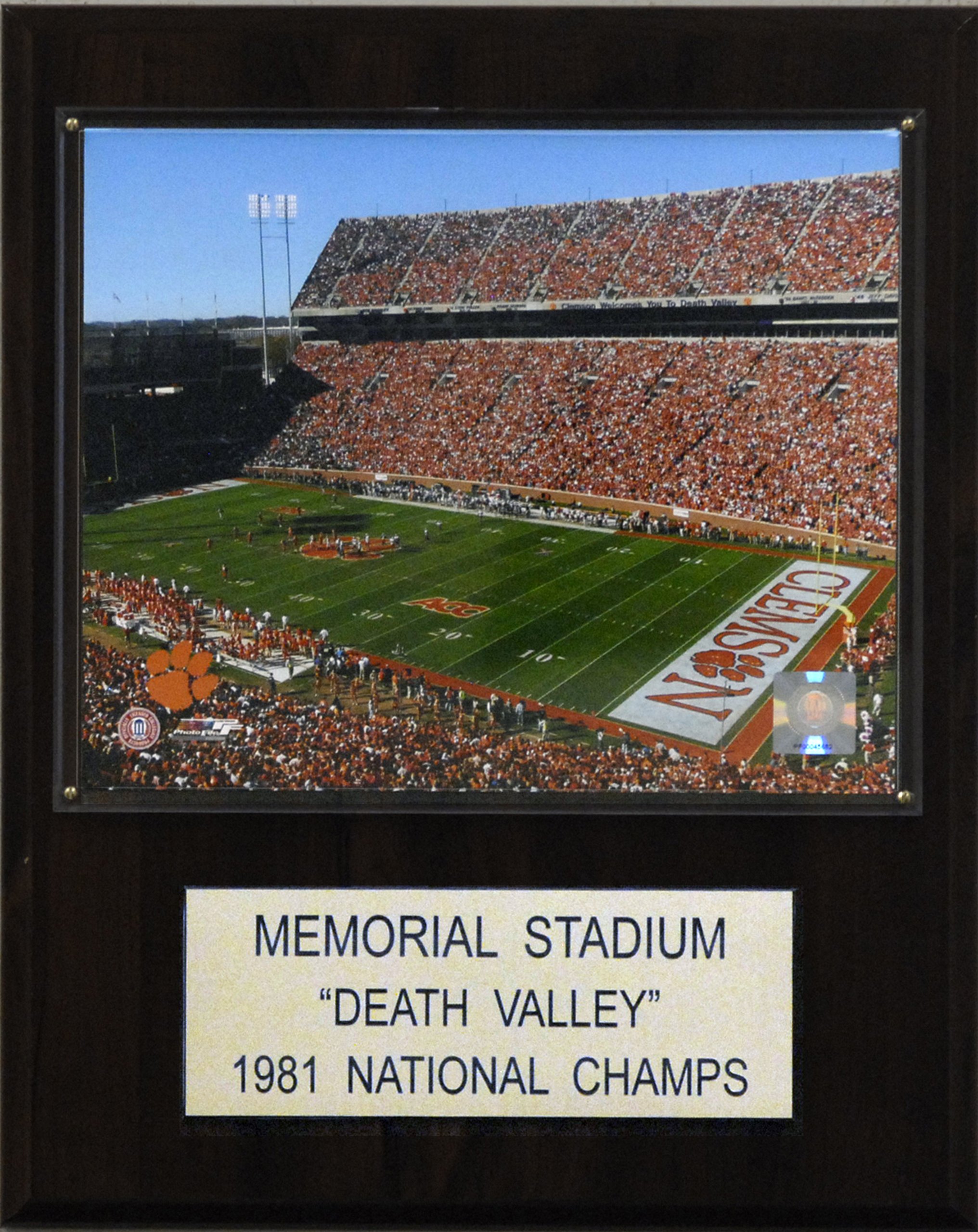 NCAA Football Memorial Stadium (Clemson) Stadium Plaque