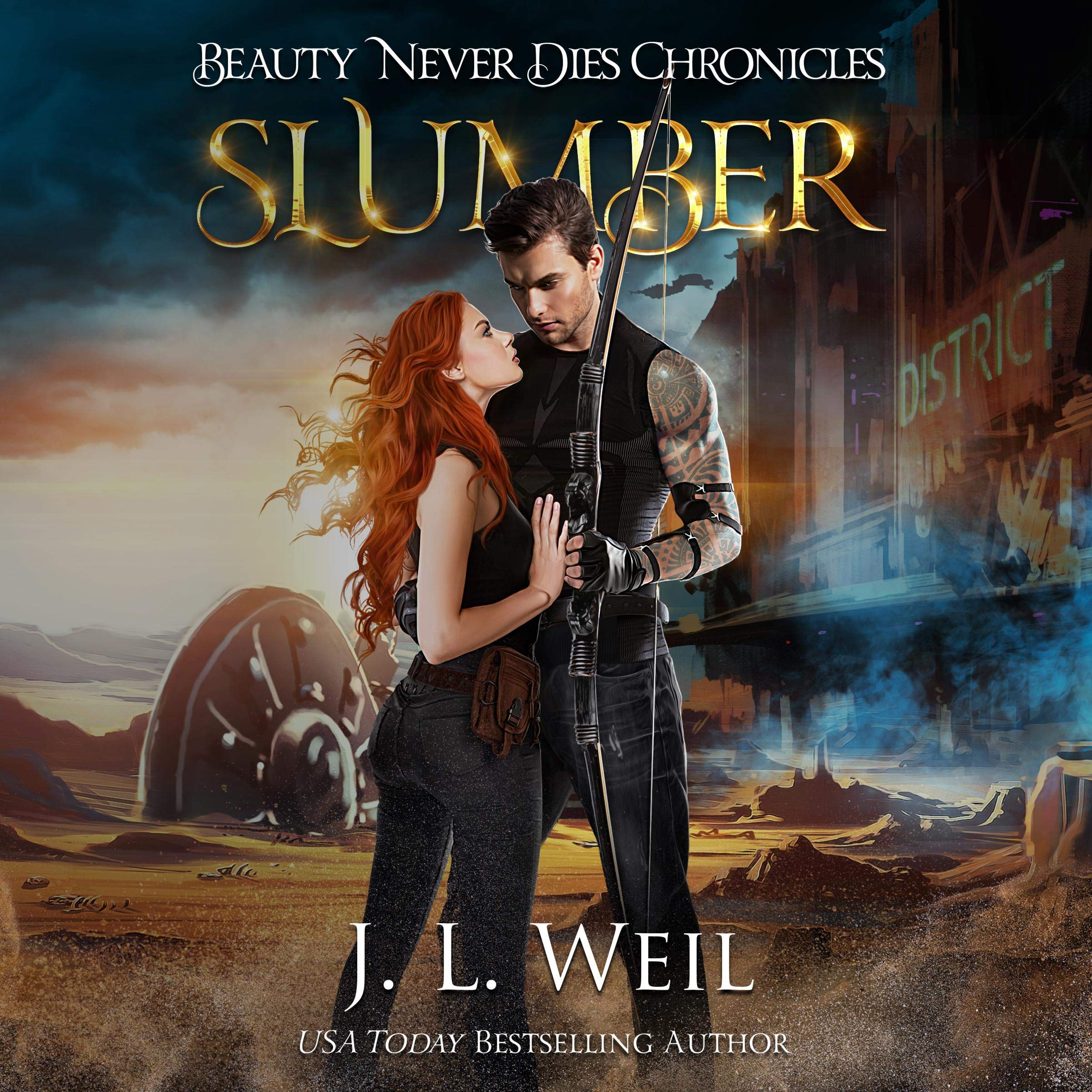 Cover art for Slumber: A Young Adult Dystopian