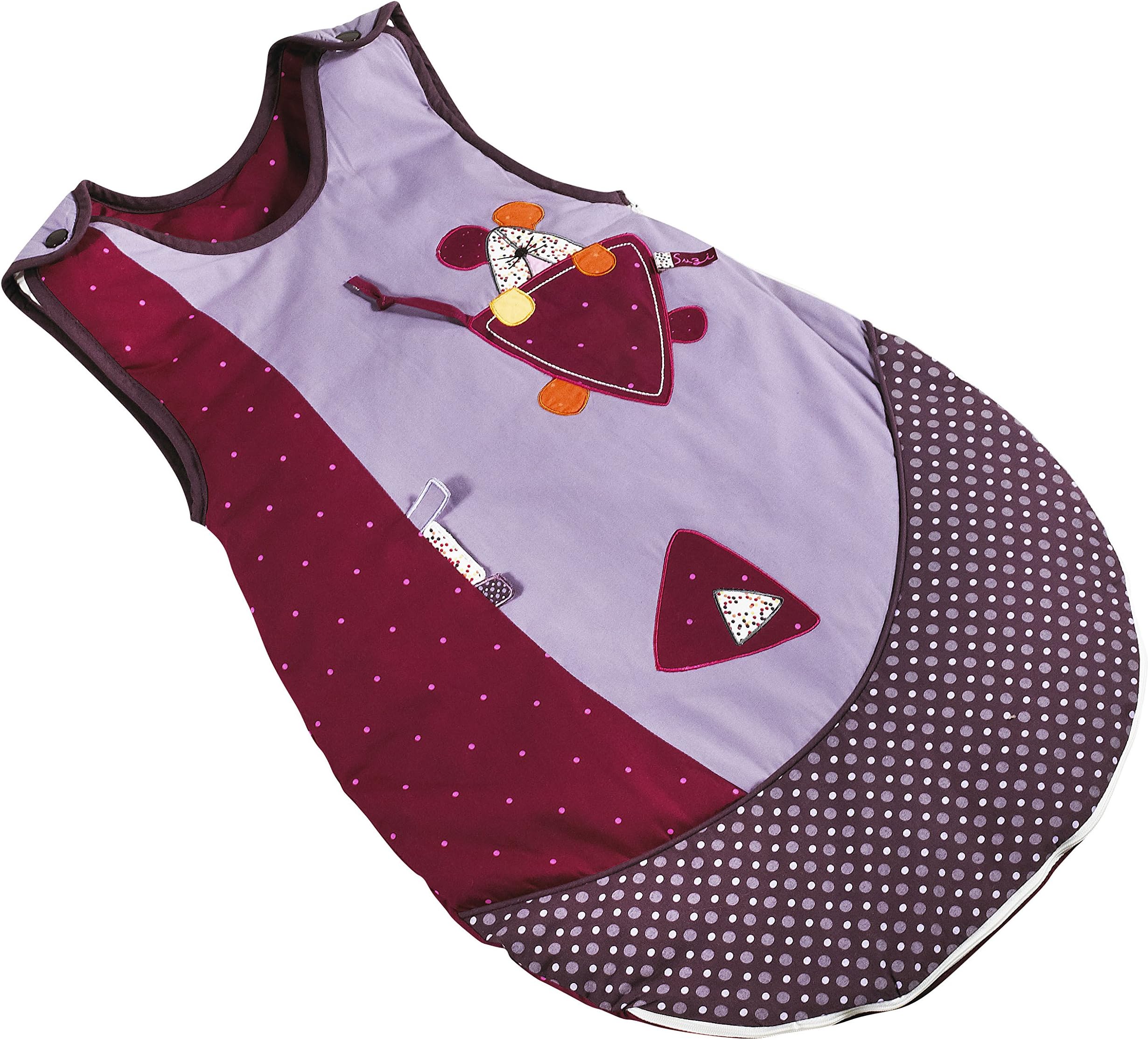 Sauthon On Line – Small Cuddly Baby Blanket Girl Collection Zigotos 0-4 Months