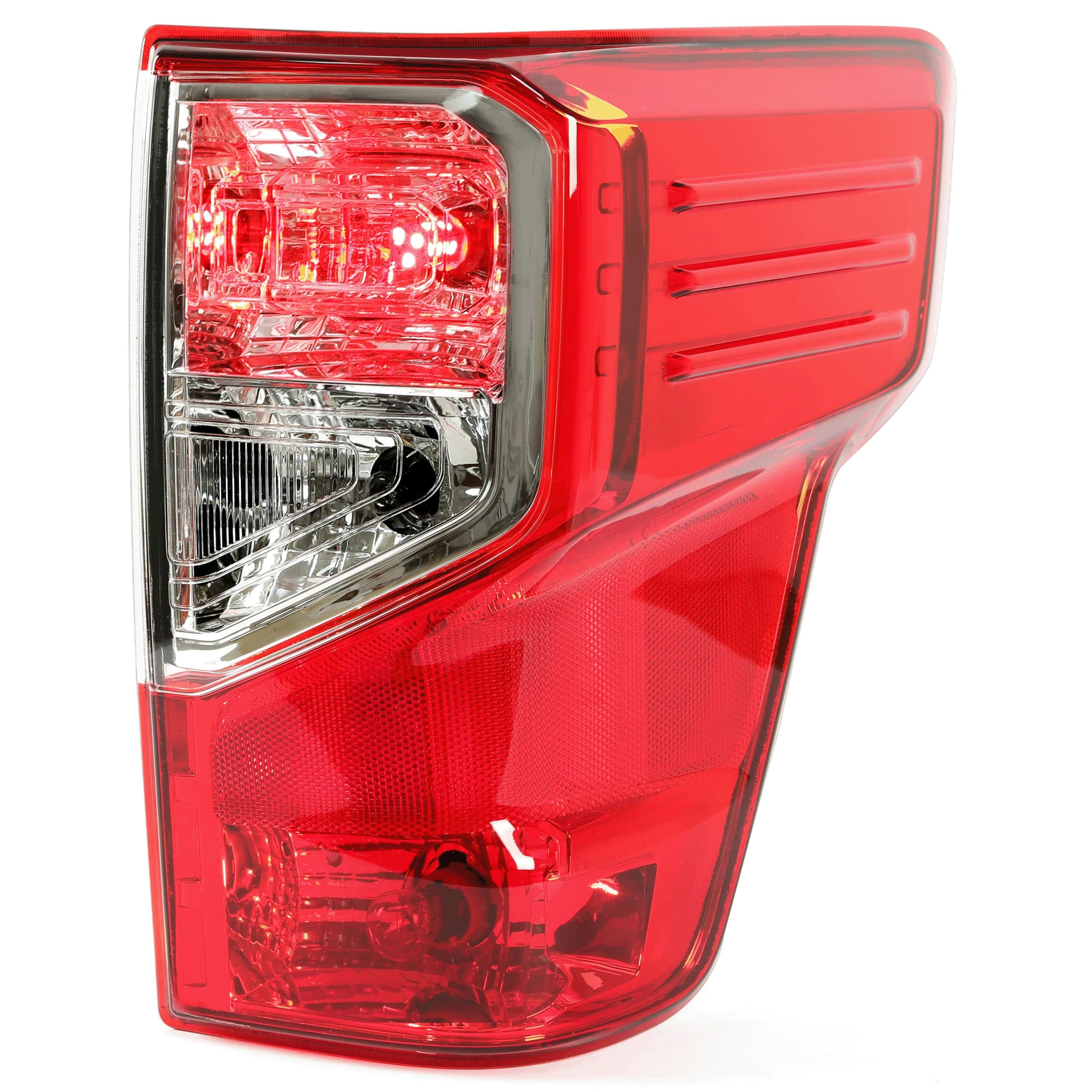 Kojem Rear Tail Light Brake Lamp w/Bulbs Compatible with 2016-2023 Nissan Titan/Titan XD - Right Passenger Side Replace for 26550-EZ23D NI2801213