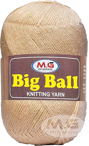 Miniatura 5 de M.G ENTERPRISE Os wal Chirag Pista (600 gm) Lana Bola Tejer a Mano Lana Artesanía Suave Hilo de Ganchillo Hilo, Aguja Tejer Hilo Tinte U V WXYZAVWW
