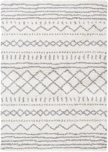 Miniatura 2 de SAFAVIEH Colección Arizona Shag - Alfombra de área 6'7"x 9'2", 1.6 de grosor, no desprende pelusa, de fácil cuidado, para la sala o habitación,