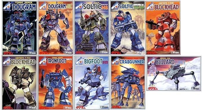 Amazon 童友社 1 144 1 0 太陽の牙ダグラム コレクターズボックス Box プラモデル 通販