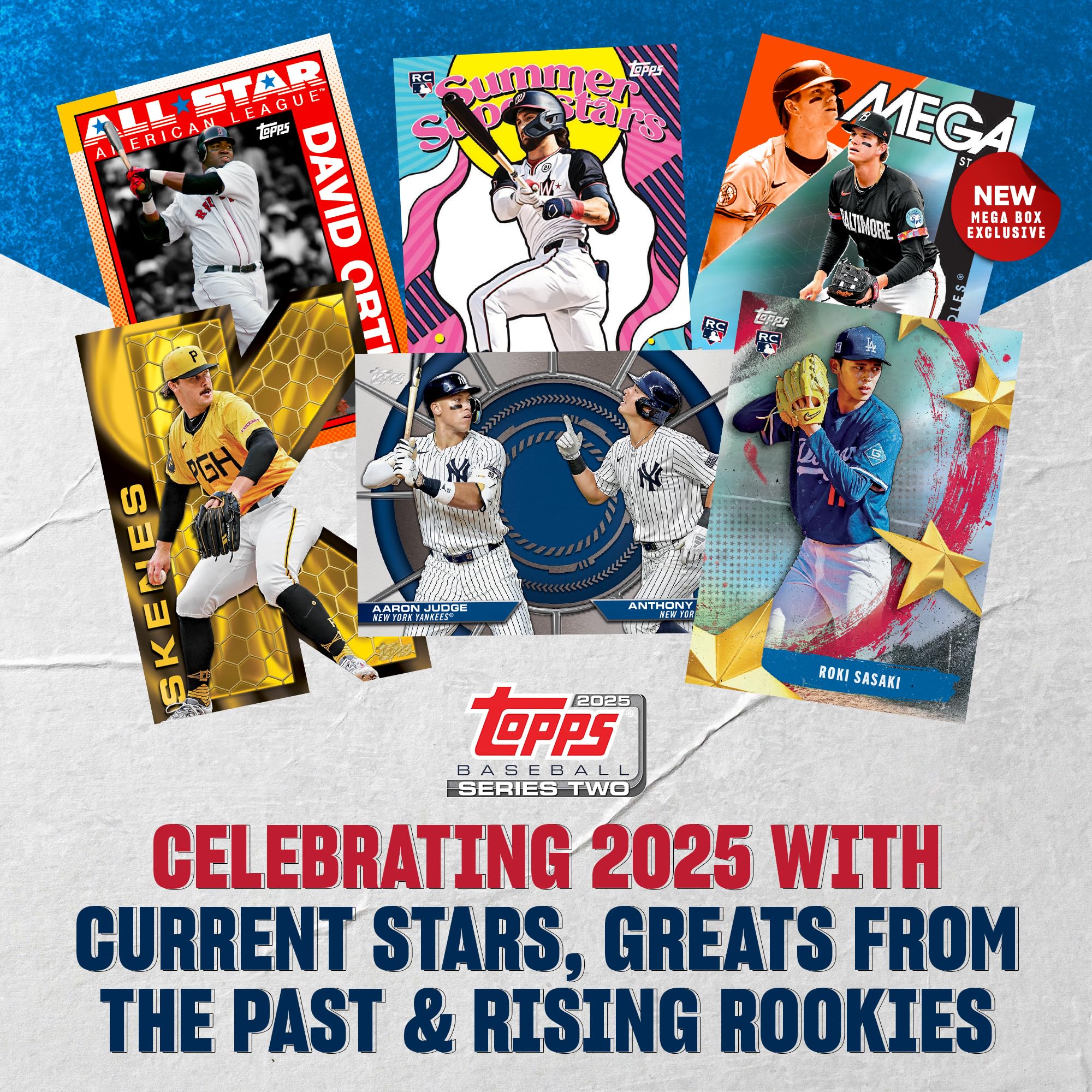 Amazon.com: 2025 Topps Baseball Series 2 - Factory Sealed - Mega