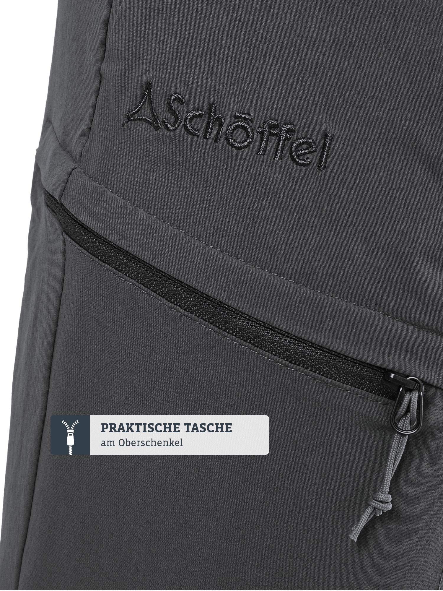 Schöffel Pants Koper1 Zip Off - Pantalon zippé - Moderne - Homme