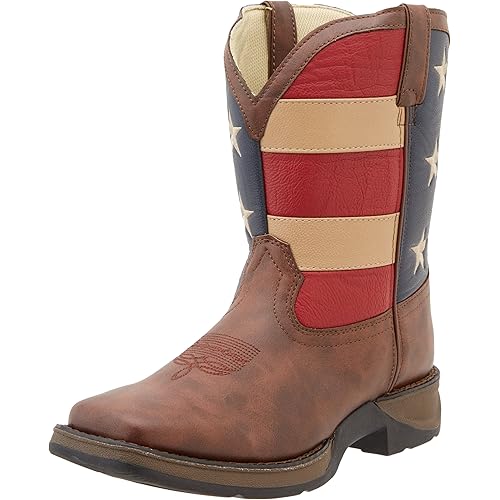 Durango Kids BT245 Lil' 8 Inch Patriotic