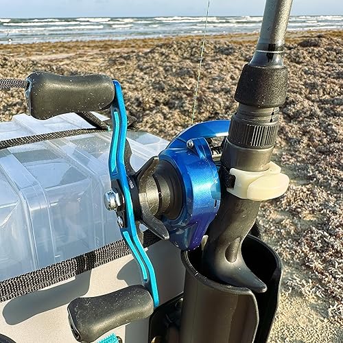 Miniatura 3 de Line Cutterz Anillo de cuchilla de cerámica patentado sin óxido, cortador de línea de pesca rápido Naranja resplandeciente y brilla en la