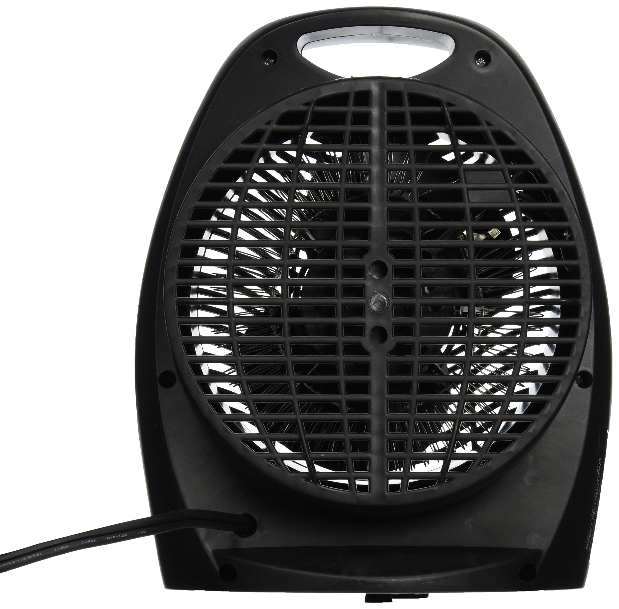 Comfort Zone CZ40BK 750/1,500-Watt Fan-Forced Electric Portable Space  Heater with Adjustable Thermostat, Overheat Protection and Safety Tip-Over  Switch, Black : Home u0026 Kitchen - Amazon.com