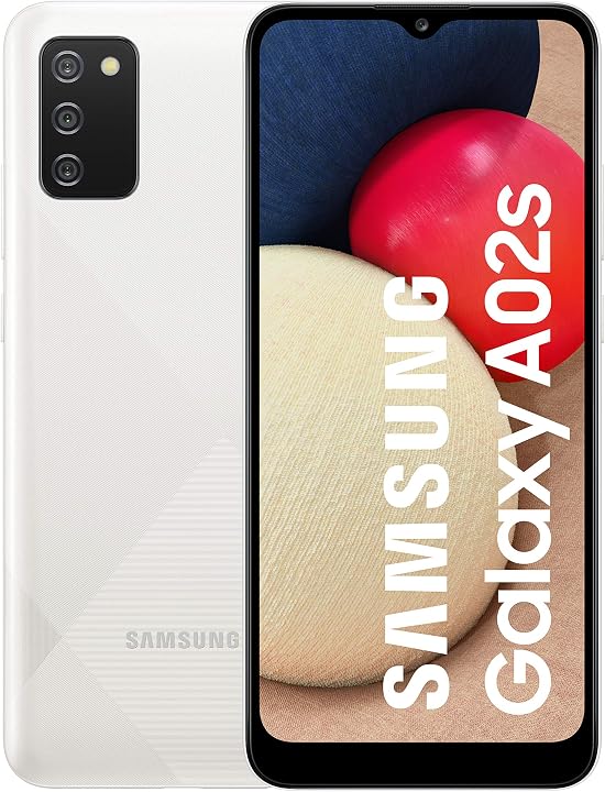 Smartphone 32gb samsung galaxy a02s 3gb ram dual sim white 0SM-A025GZWEEUE