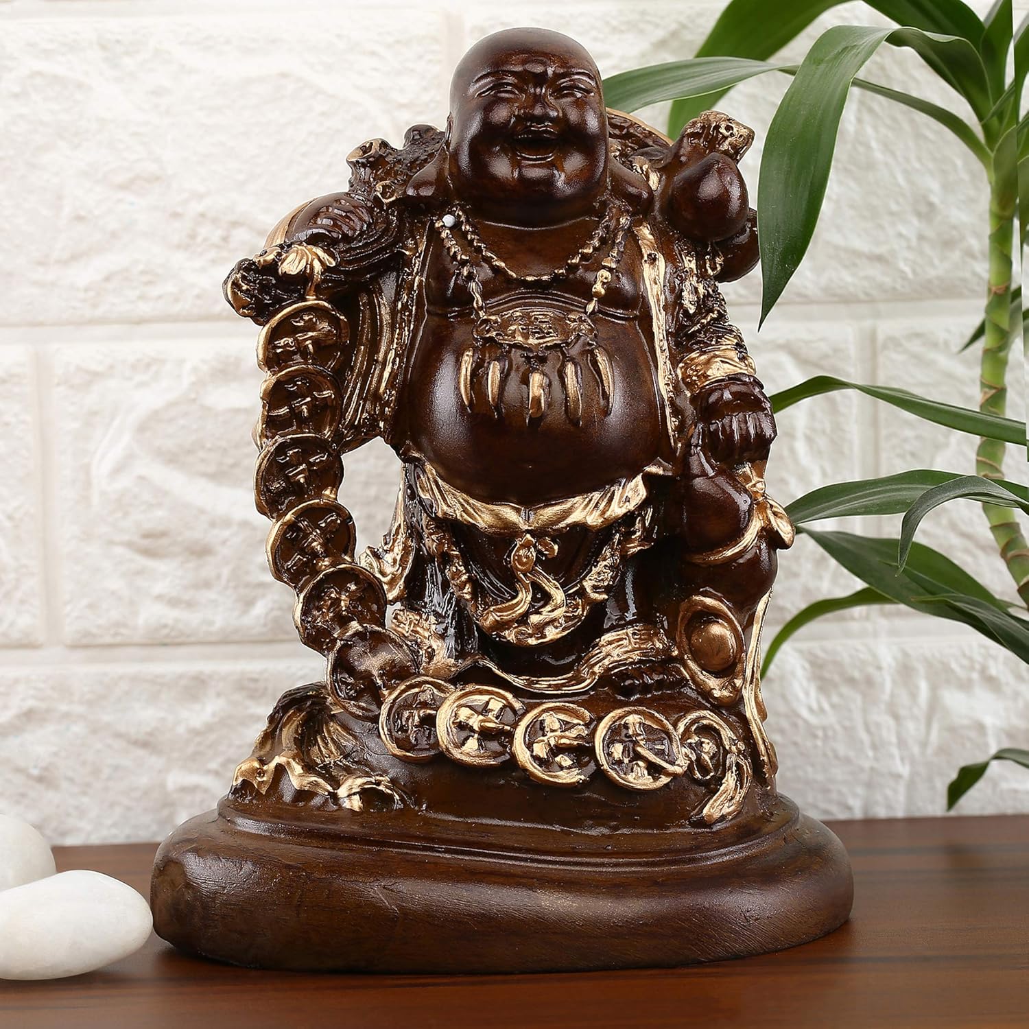 Buy GW Creations Laughing Buddha Decorative Showpiece (laughing buddha
