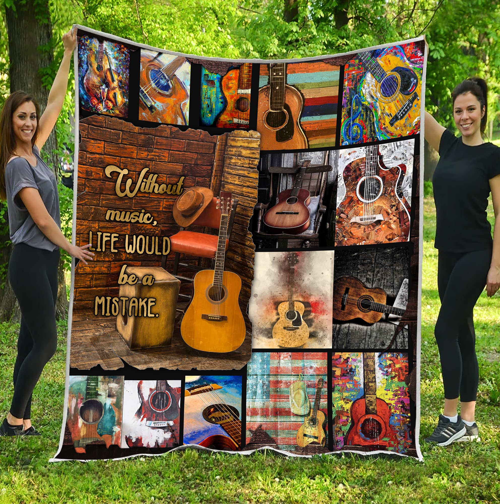 Custom Electric Guitar Blanket, Custom Blanket, Fleece Blanket, Throw  Blanket Full Sizes, Fleece Blankets Queen Size, Meaningful Gift for Family,  Kid, Parent ARTW710 : Amazon.ca: Home