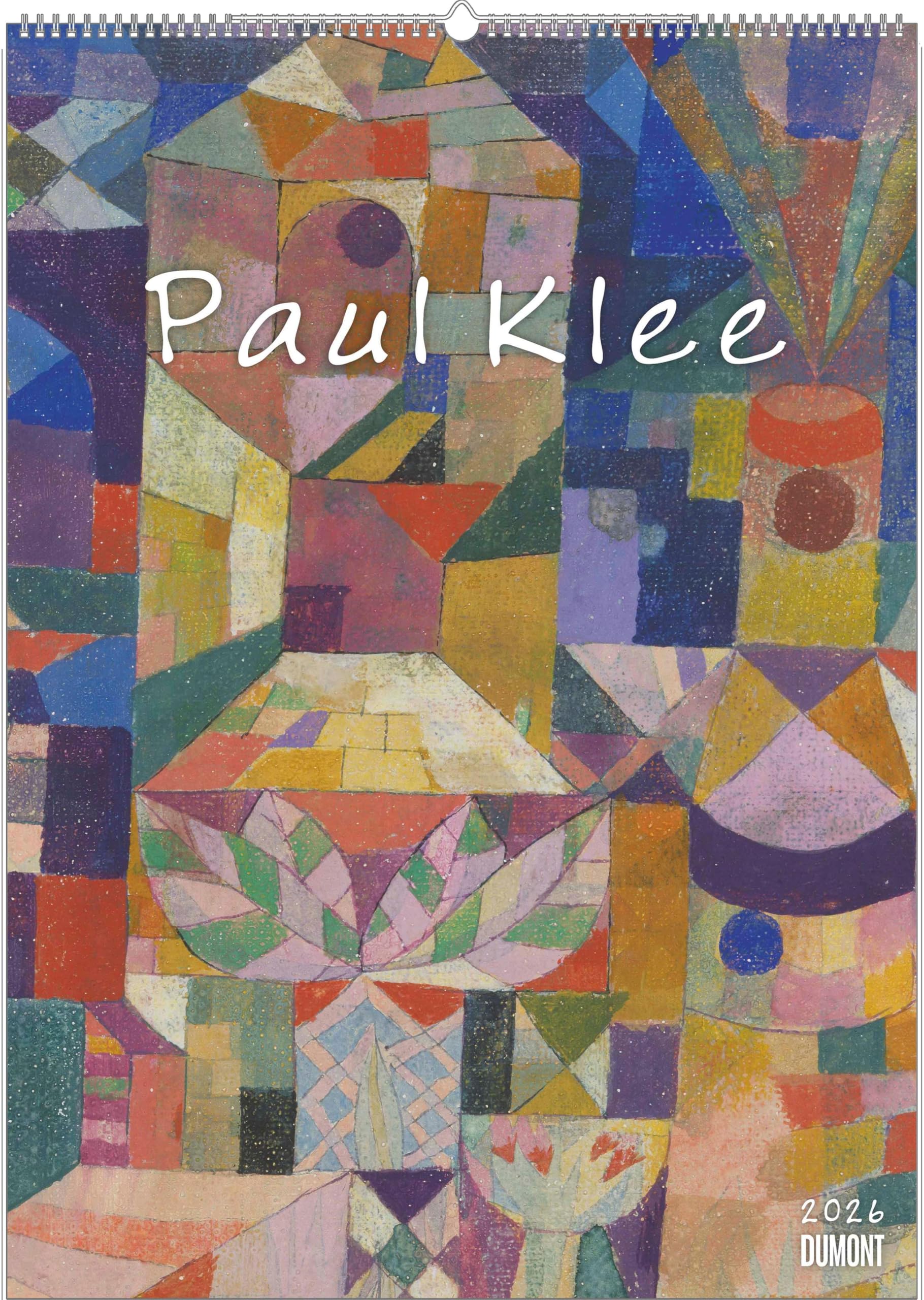 DUMONT - Paul Klee 2026 - Art Poster Calendar 50 x 70 cm, Wall Calendar with 12 Masterpieces of Classic Modern for Art Lovers