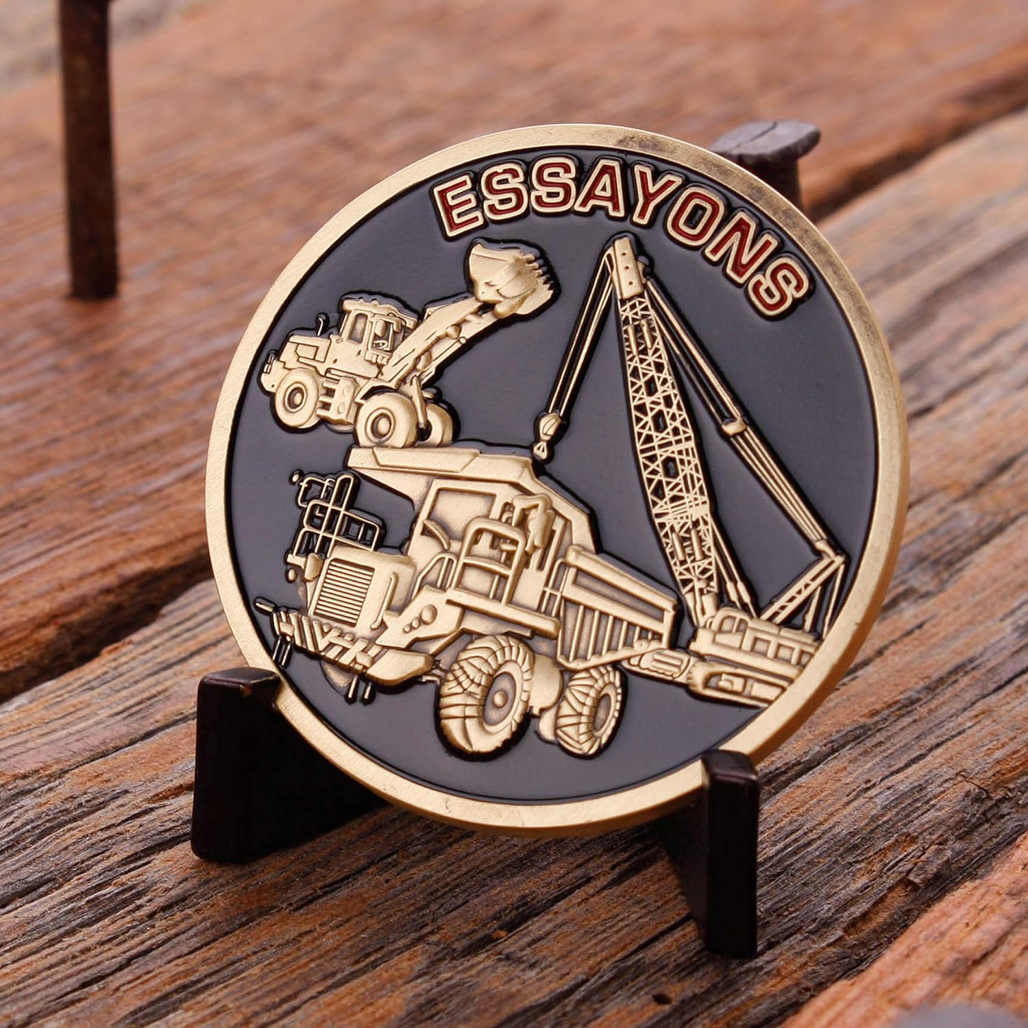 Army Corps of Engineers Challenge Coin - United States Army Essayons Coin - Designed by Military Veterans