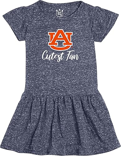 Miniatura 25 de Little King NCAA Knobby - Vestido para niñas pequeñas, tallas 2T, 3T y 4T