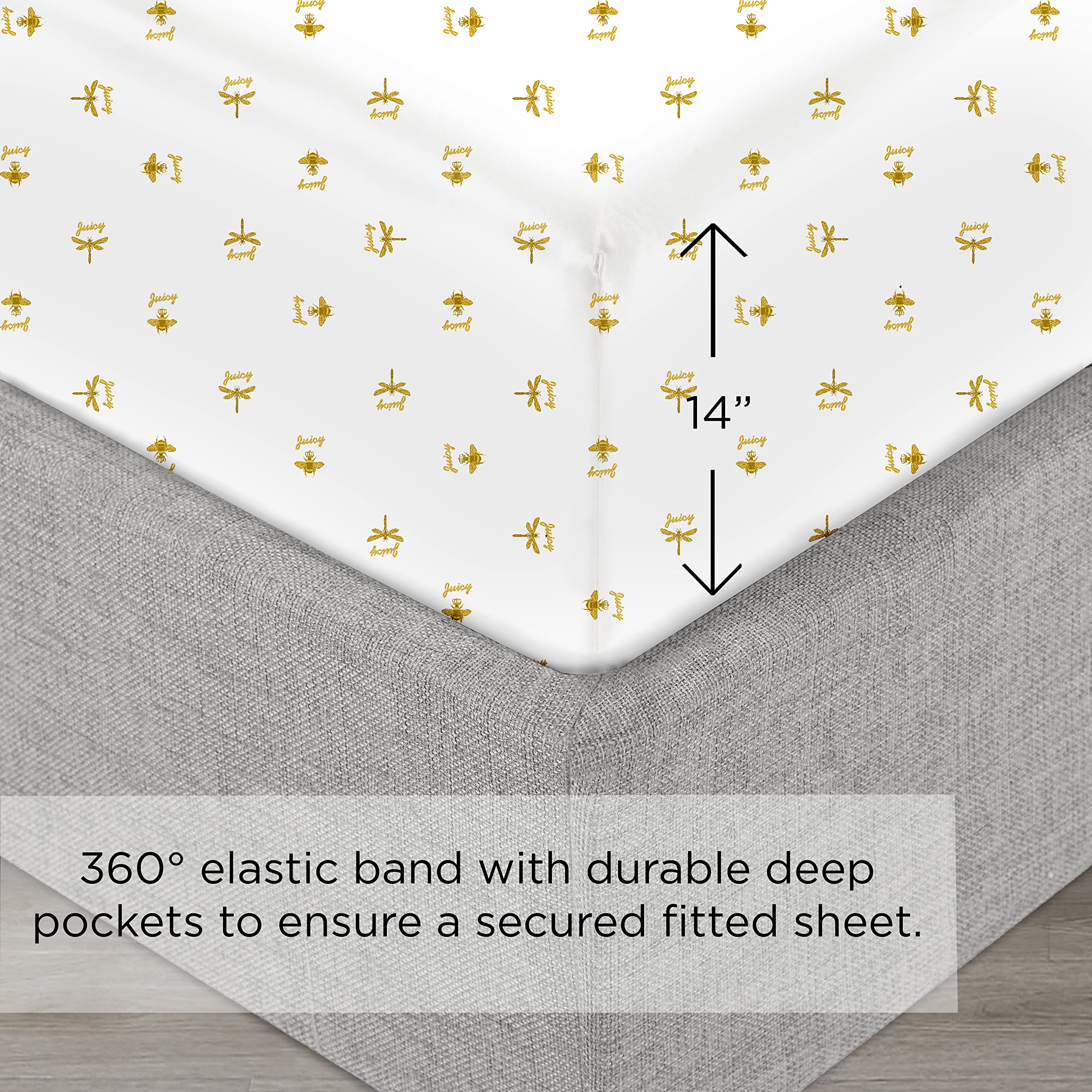 Juicy Couture ベッドシーツ Amazon.co.jp: Juicy Couture (ジューシークチュール) – シーツセット