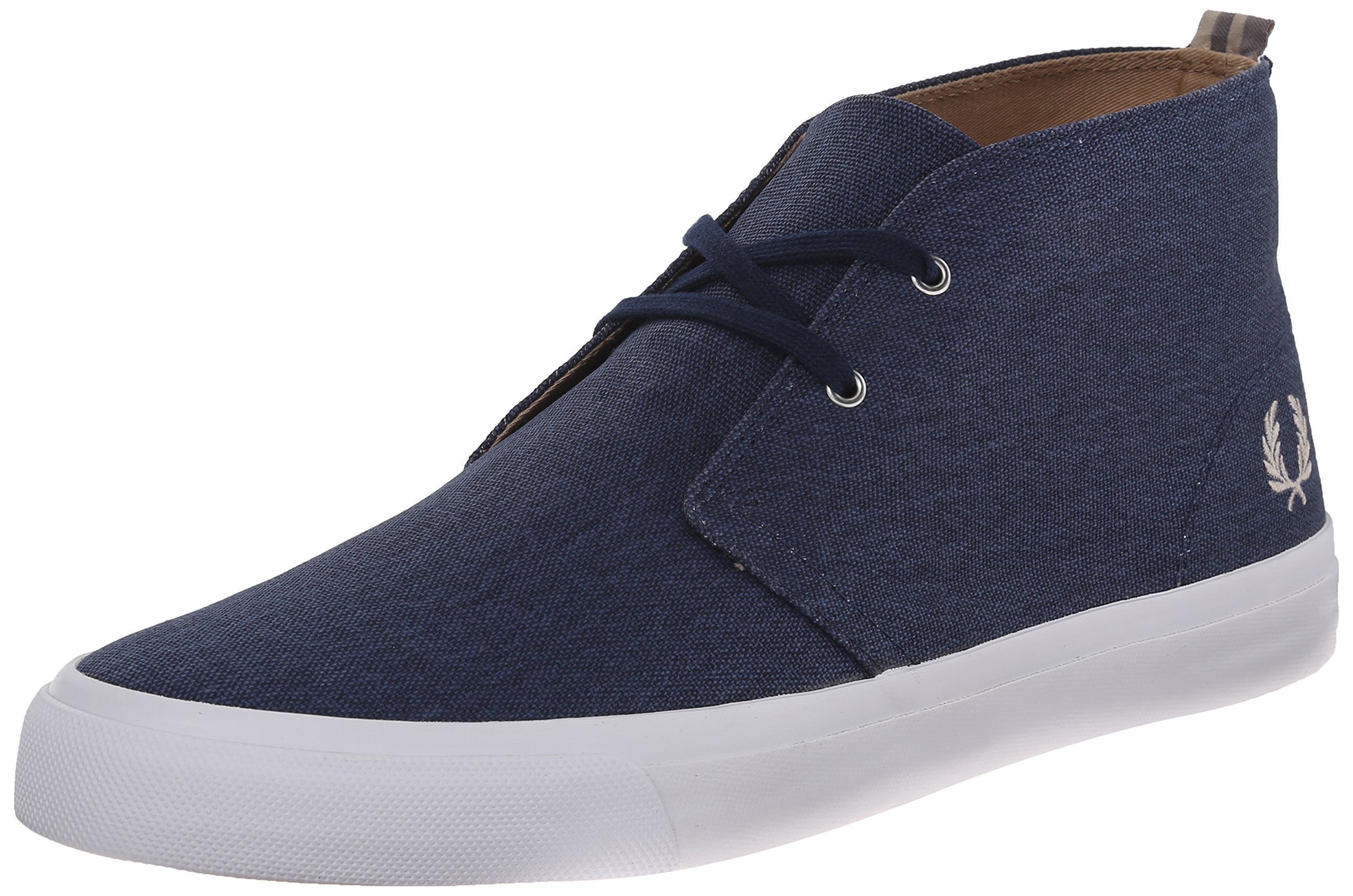 Fred Perry Chukka Sneakers - Blue Canvas Steeped in history, built to last. Our new Chukka Boot  main image 3