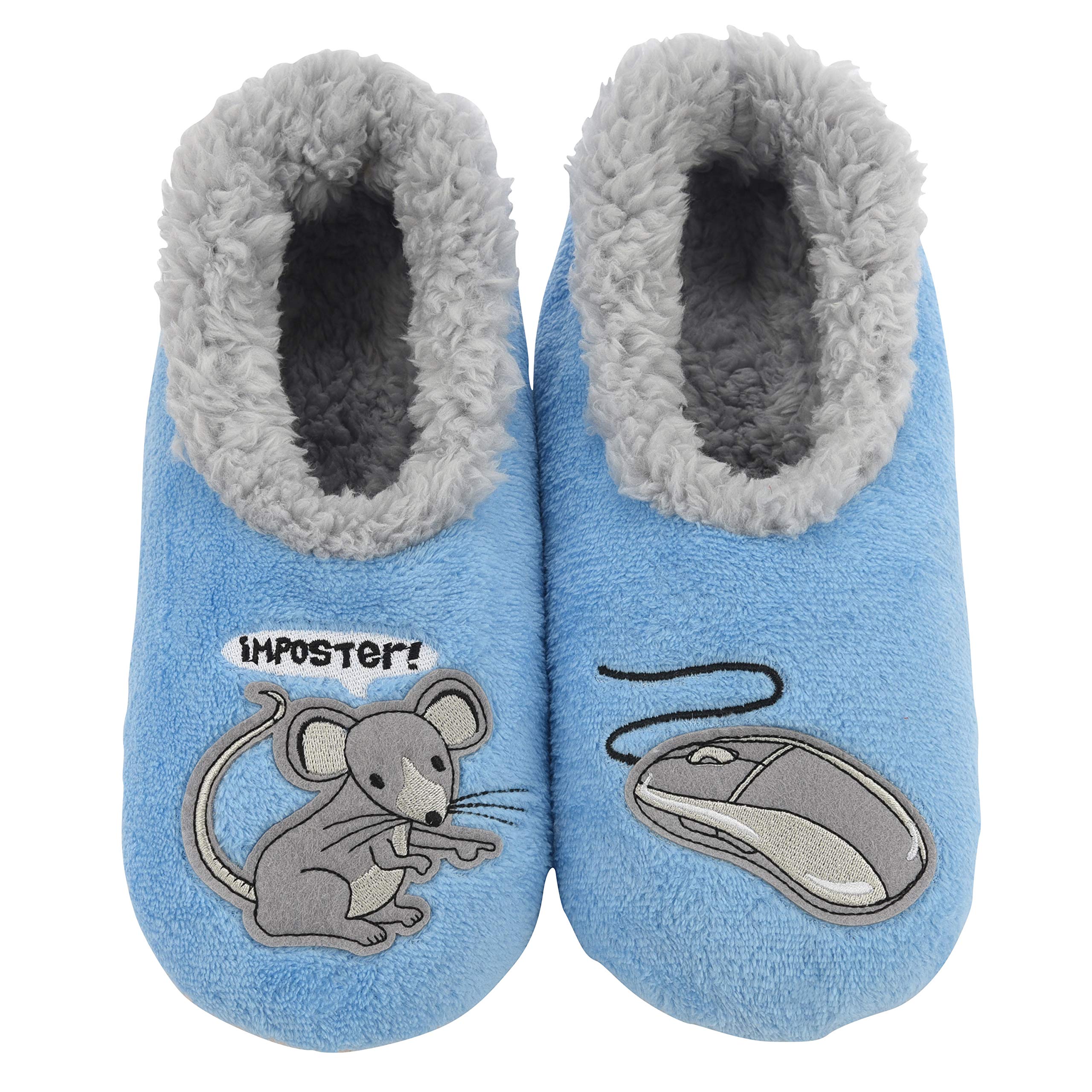 Fuzzy Men Slipper Sparkle Moustache Swag Emoji House Slippers For