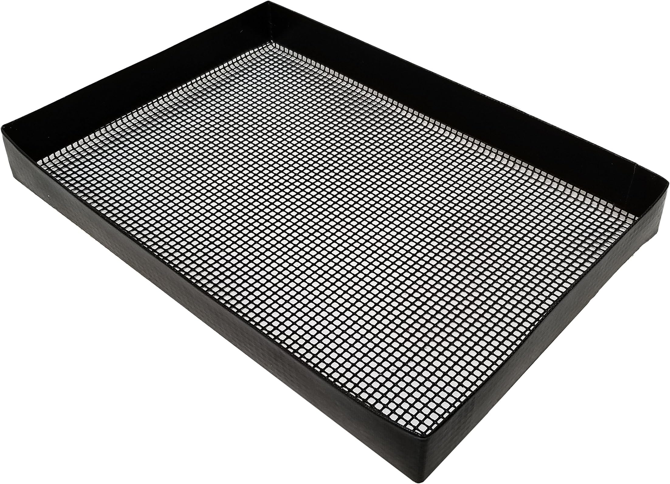 Essentialware 10" x 14.375" x 1.5" PTFE Wide Mesh Oven basket for TurboChef, Merrychef, and Amana, and Amana, can also be used in smokers and grills