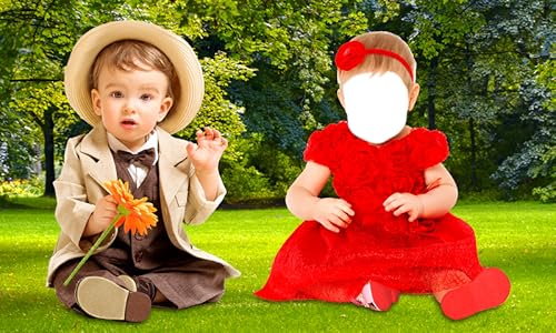 Bebê Princesa Foto Montage