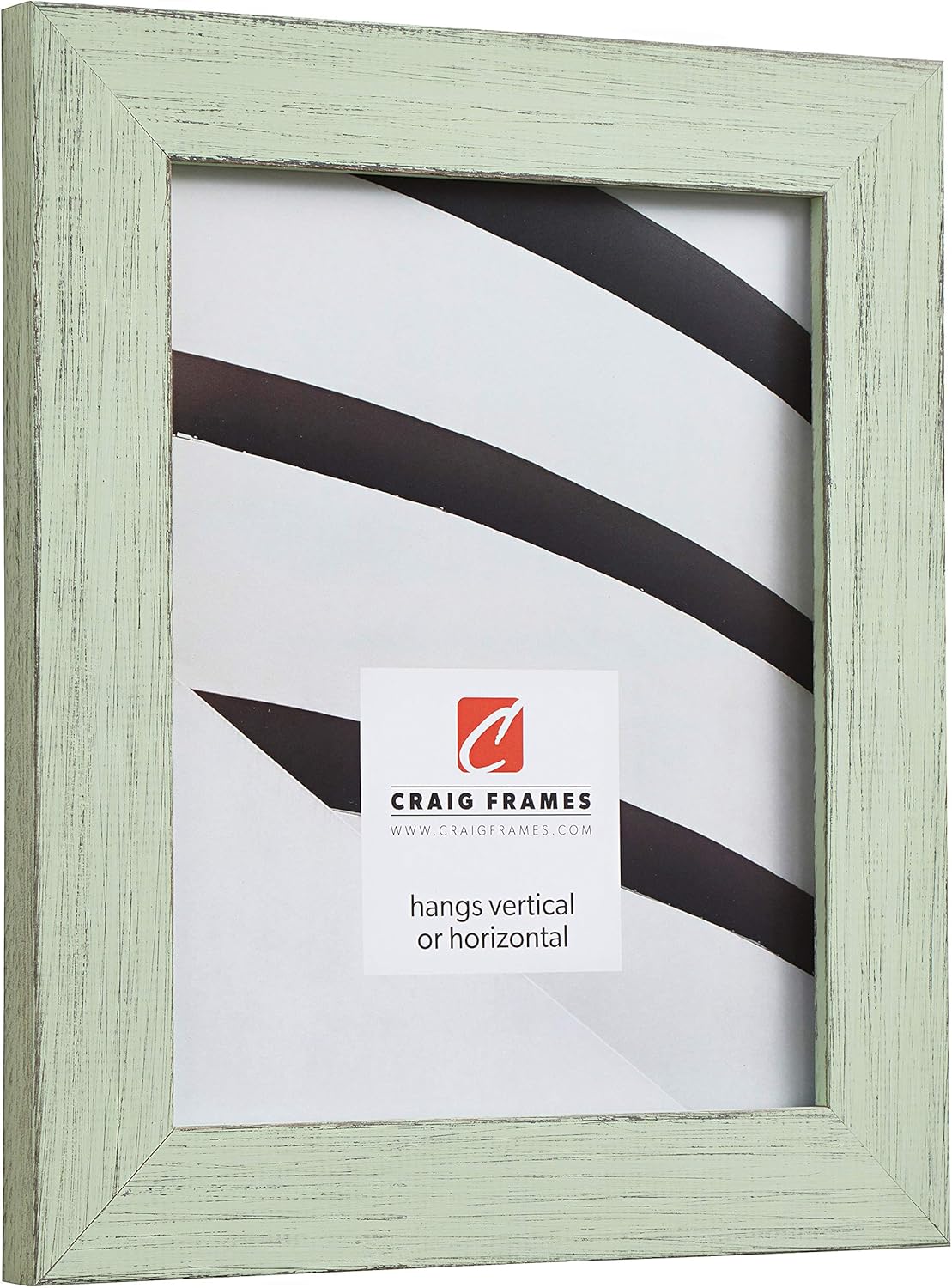 Craig Frames Jasper Picture Frame, 10 x 15 Inch, Country Mint Julep