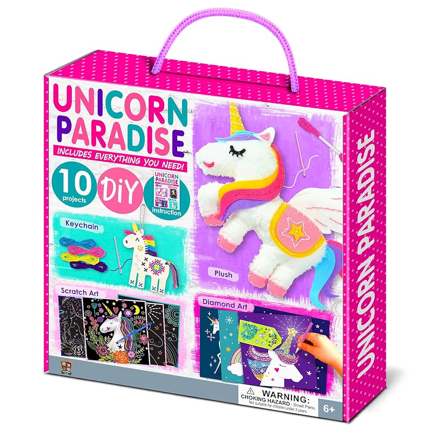 Amazon.com: My Unicorn Paradise 4-in-1 DIY Mega Kit for Kids
