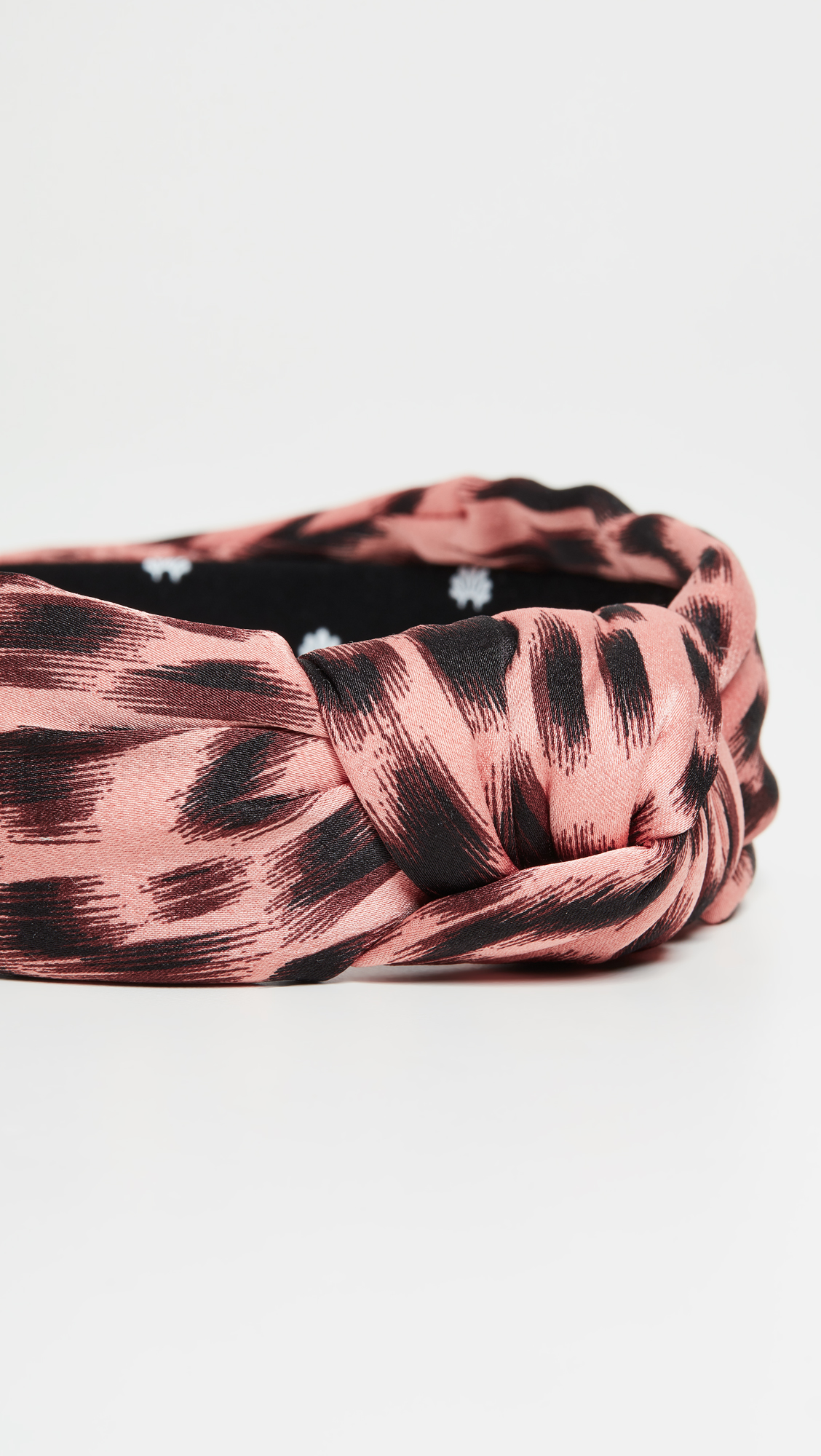 LELE SADOUGHI BLUSH SILK LEOPARD HEADBAND LELE SADOUGHI ~ Leopard Headband – Chic Streets main image 4