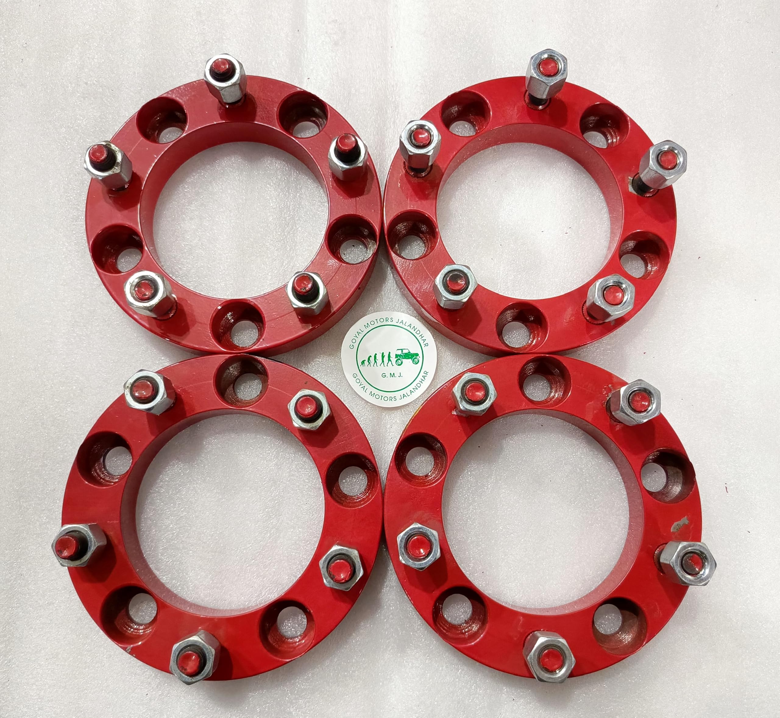 Metal CNC Spacer (Thar Crde Bolero 160Pcd 1Inch wheel Spacer)-image-36