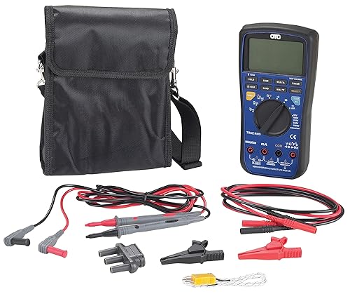 OTC Multímetro de aislamiento, 1000 voltios de CA (3990), negro