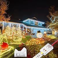 Vista 8 de Flutesan 40 conectores de tira de luz LED RGB de 0.315 pulgadas, 2 pines, conector adaptador LED impermeable, transparente, sin soldadura, sin