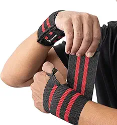 Par Munhequeira Elástica de Pulso Crossfit - Keer Sports Lpo