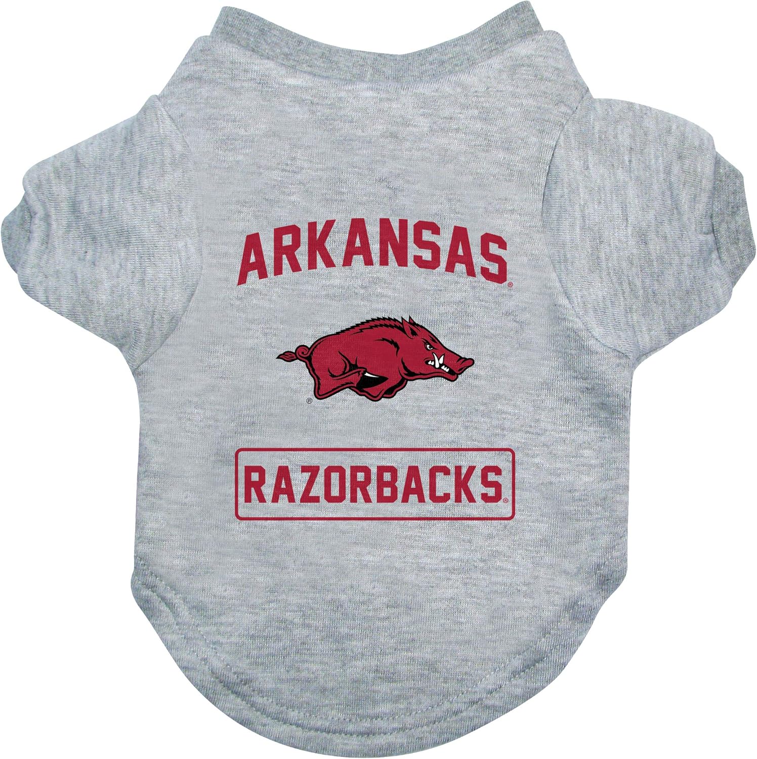 Littlearth NCAA Unisex-Adult Pet T-Shirt with Team Logo and Name