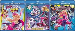 Barbie Collection #2 (Barbie in Princess Power/Barbie: Star Light Adventure/Barbie: Spy Squad) (Blu-ray+DVD)
