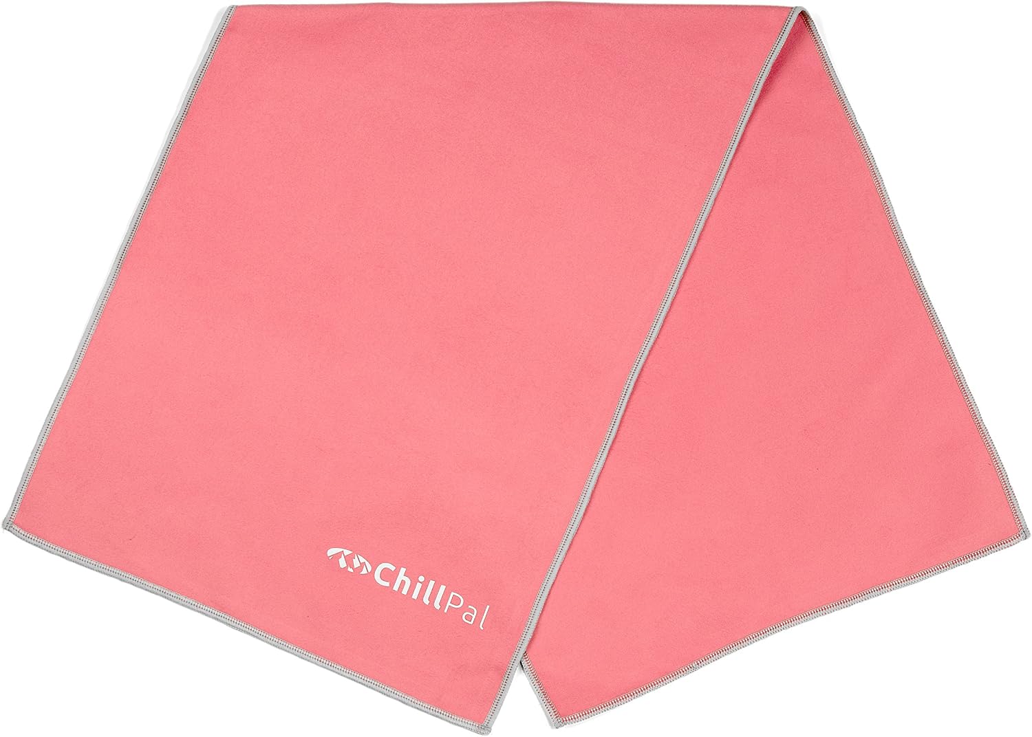 Chill Pal Microfiber Cooling Towel (Pink, 12 x 32 inch)