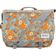 J World New York Thomas Laptop Messenger Bag for Women & Men. Kids Computer Bookbag