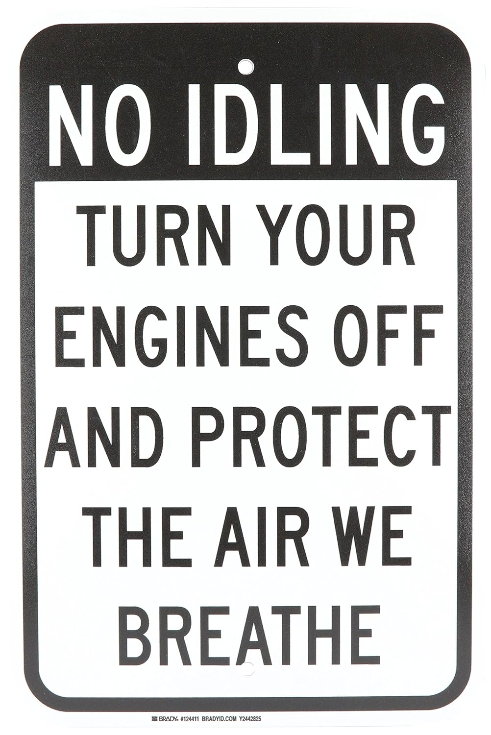 Brady 124411 Traffic Control Sign, Legend