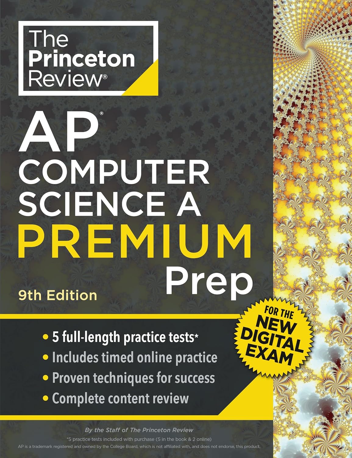 Princeton Review AP Computer Science A Premium Prep, 9th Edition: For the NEW 2026 Exam: 5 Practice Tests + Digital Practice Online + Content Review (College Test Preparation) Princeton Review AP Computer Science A Premium Prep, 9th Edition: For the NEW 2026 Exam: 5 Practice Tests + Digital Practice Online + Content Review (College Test Preparation)