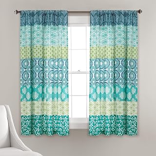 Lush Decor Bohemian Stripe Curtain