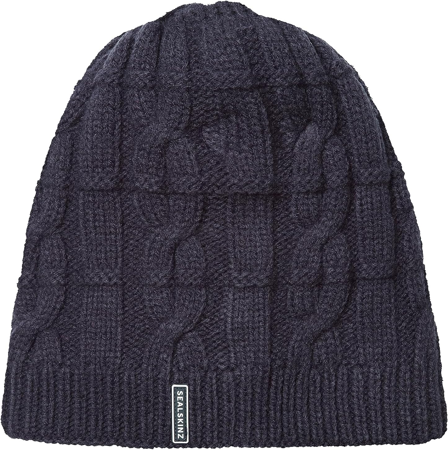 SEALSKINZ Unisex Blakeney Waterproof Cold Weather Cable Knit Beanie