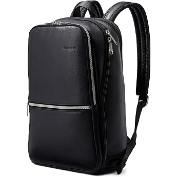Samsonite Classic Slim Leather Backpack
