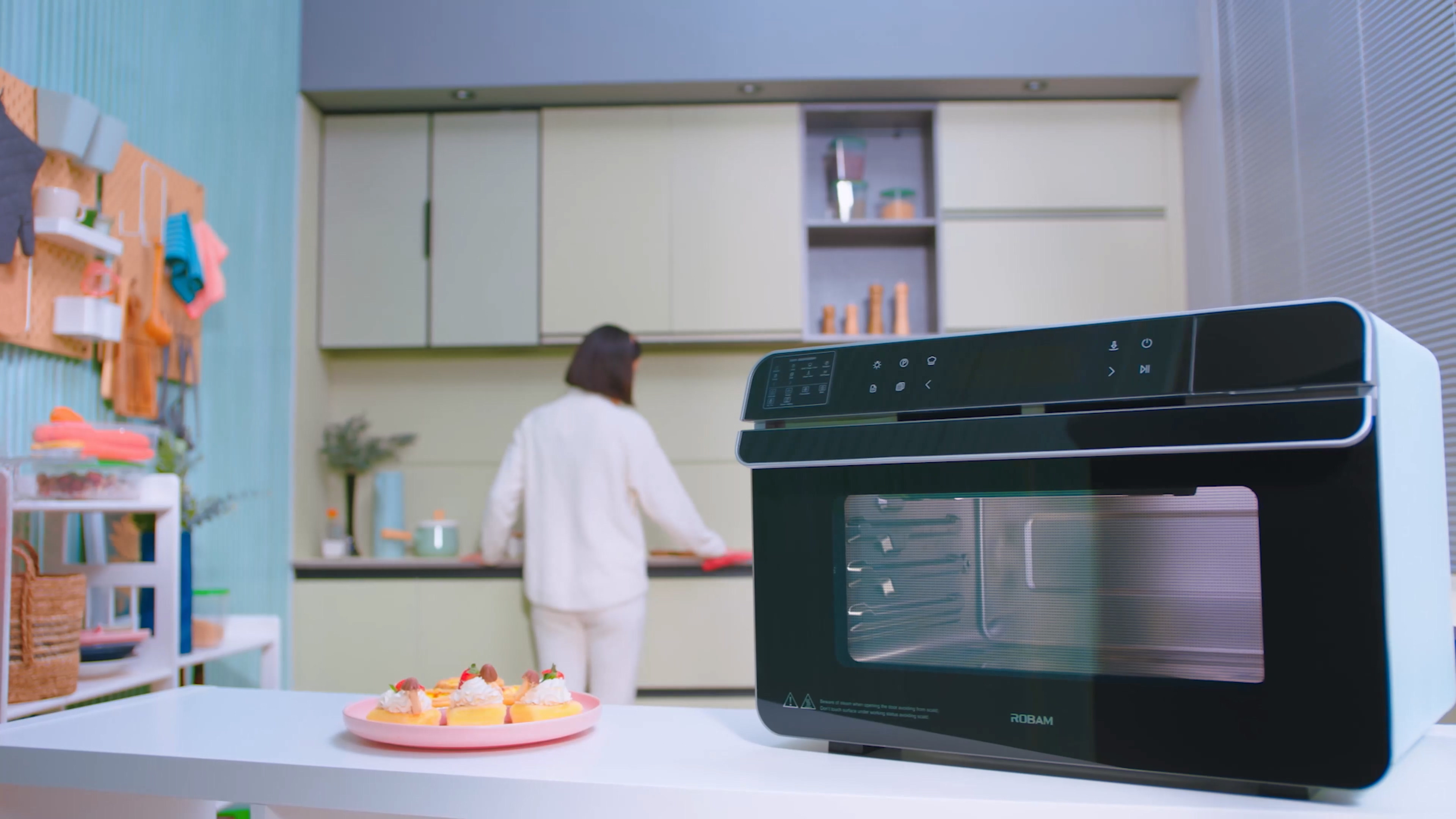 Amazon.com: ROBAM Toaster Air Fryer Combi Oven, Countertop Steam