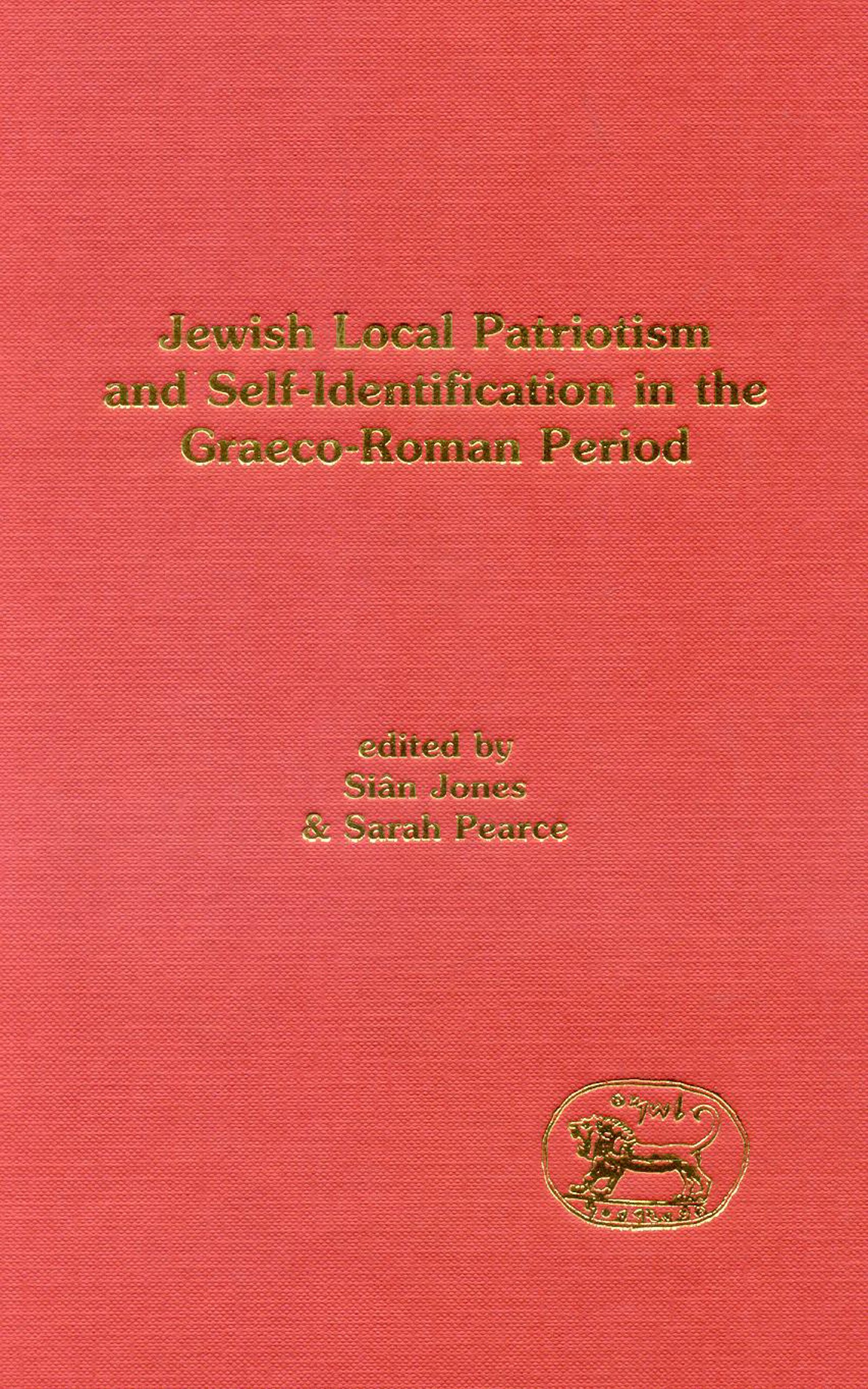 Buy Jewish Local Patriotism and Self-Identification in the Graeco-Roman Period — BookShops.in