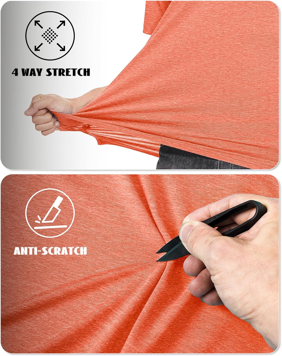 MAGCOMSEN Men's Short Sleeve Polo Golf Shirts 3-Button Moisture Wicking Athletic T-Shirts Casual Collared Shirt - Image 5