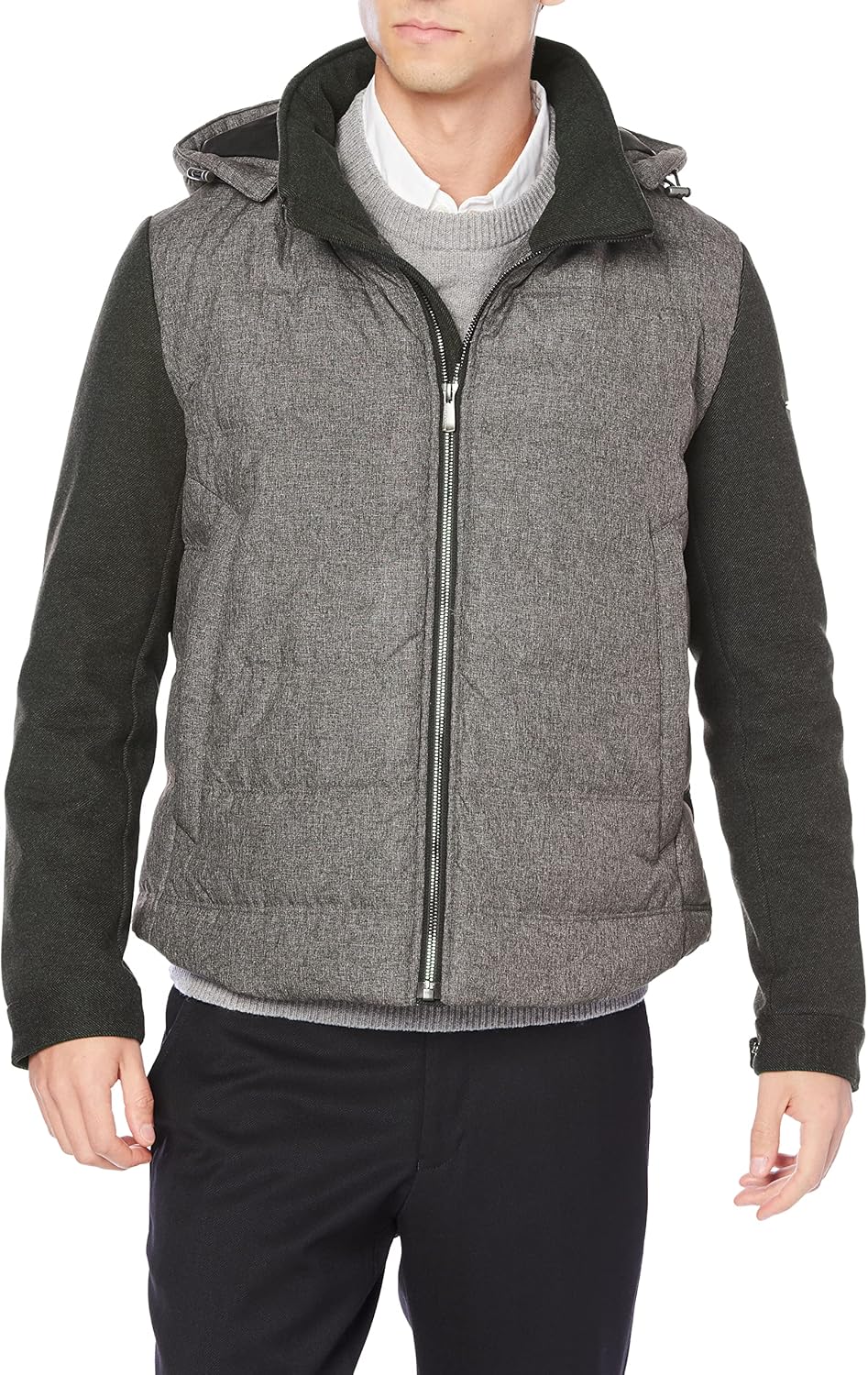 Amazon | [タカキュー] ブルゾン renoma ハイブリッド ダウン メンズ