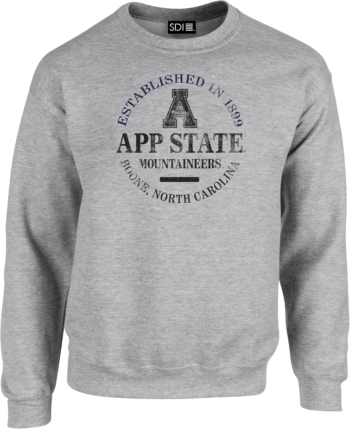 SDI NCAA unisex-adult NCAA 50/50 Blended 8 oz. Crewneck Sweatshirt