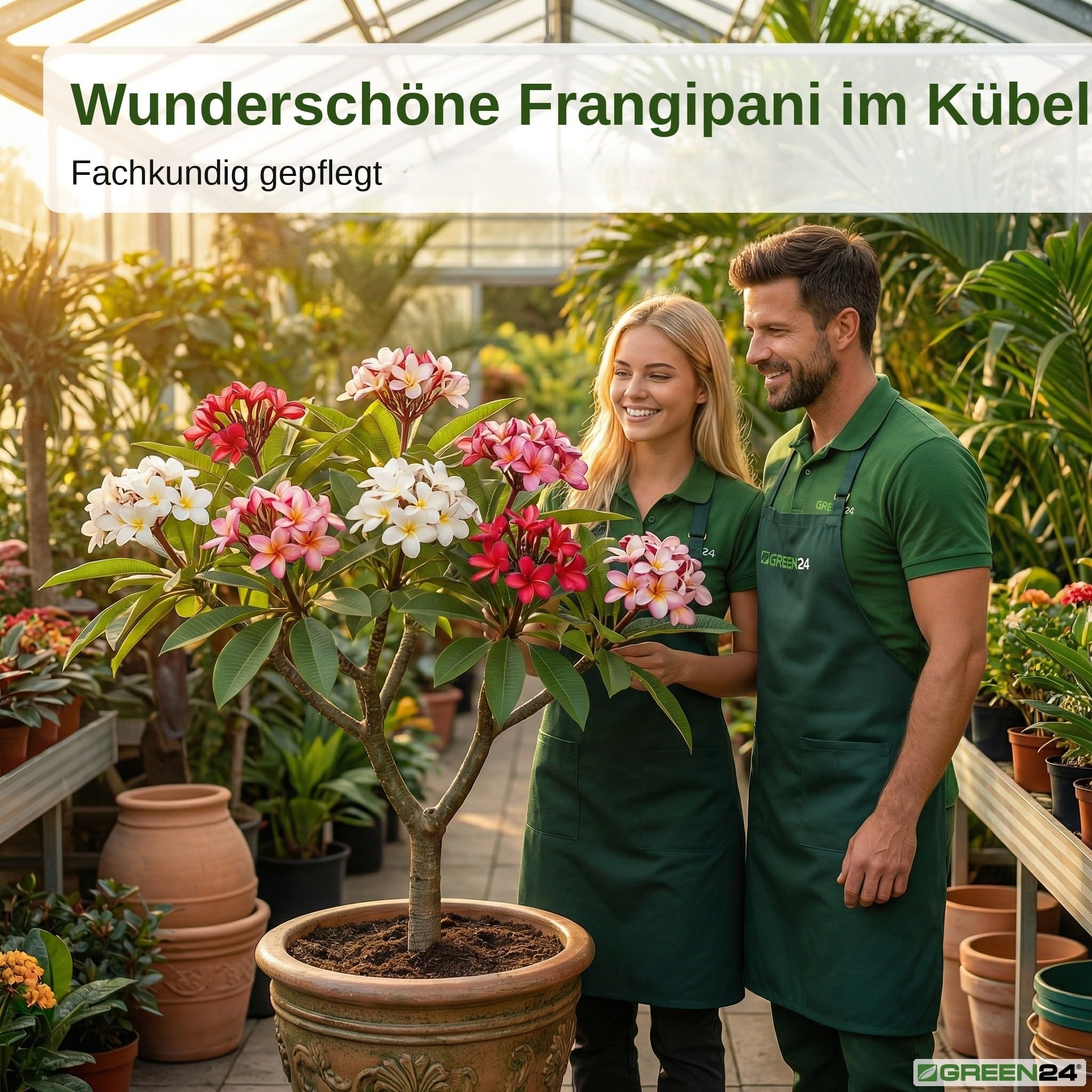 GREEN24 Frangipani Dnger - Spezialdnger fr Plumeria Tempelbaum  Frangipane - Tropische Bltenpflanzen Kbelpflanzen Duftpflanzen NPK  Flssigdnger ...