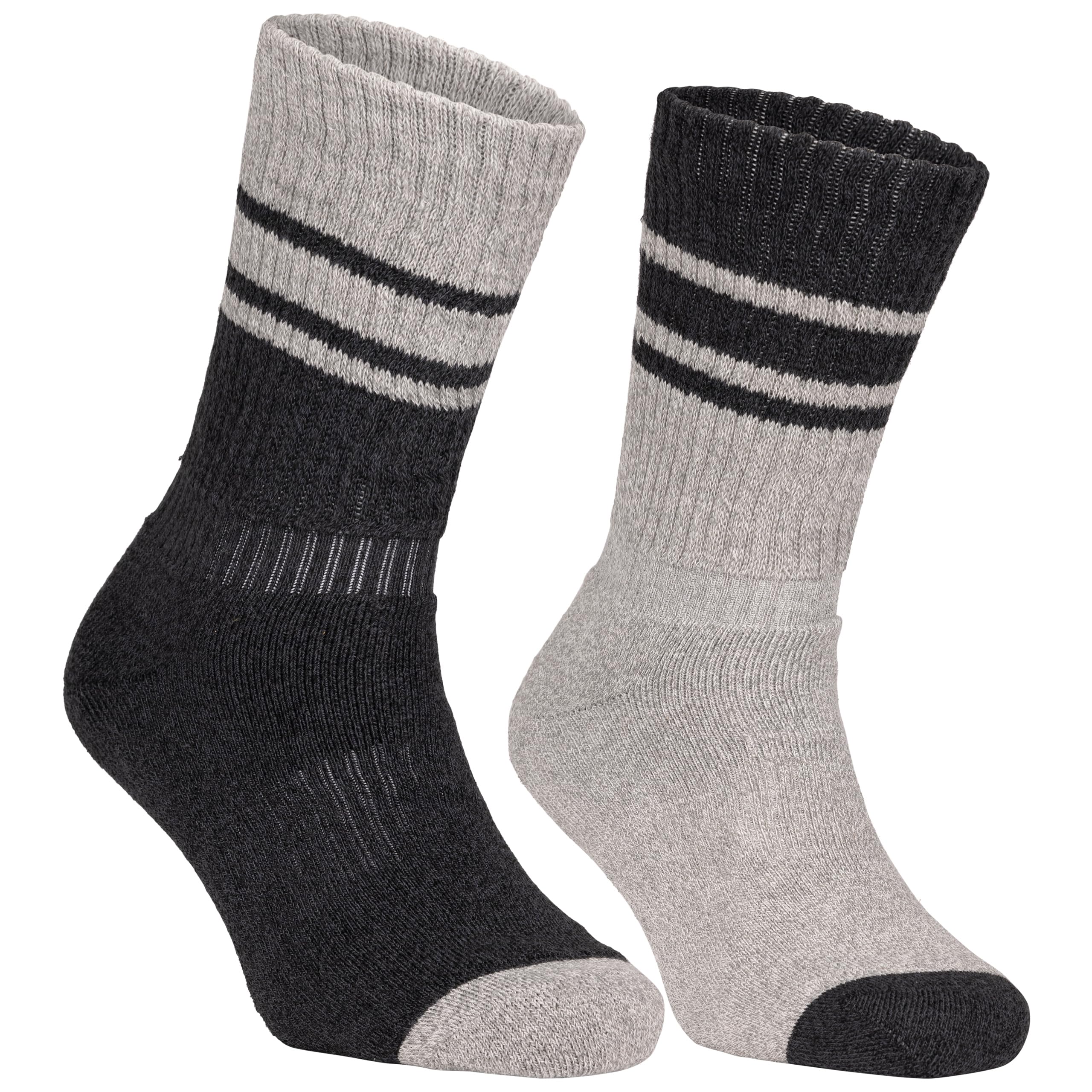 Trespass HITCHED Mens Hiking Socks Anti Blister 2 Pair Pack