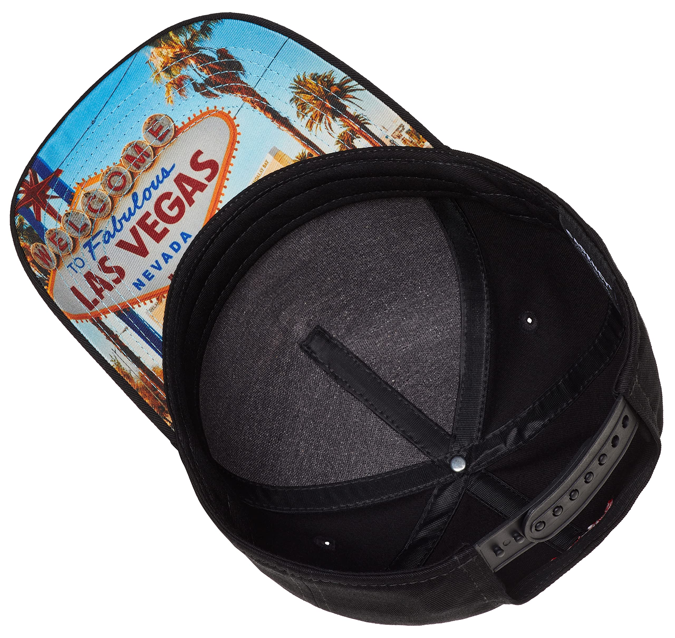 Cadency® Gorra de béisbol Las Vegas Craps, para hombre y mujer, color negro, unisex, talla ajustable, Negro , Talla única